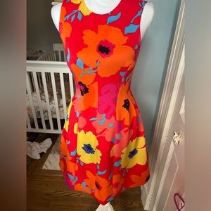 Anne Klein flower dress size 6